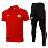 Polo + Pantalones Manchester United 2025/26 (Rojo)